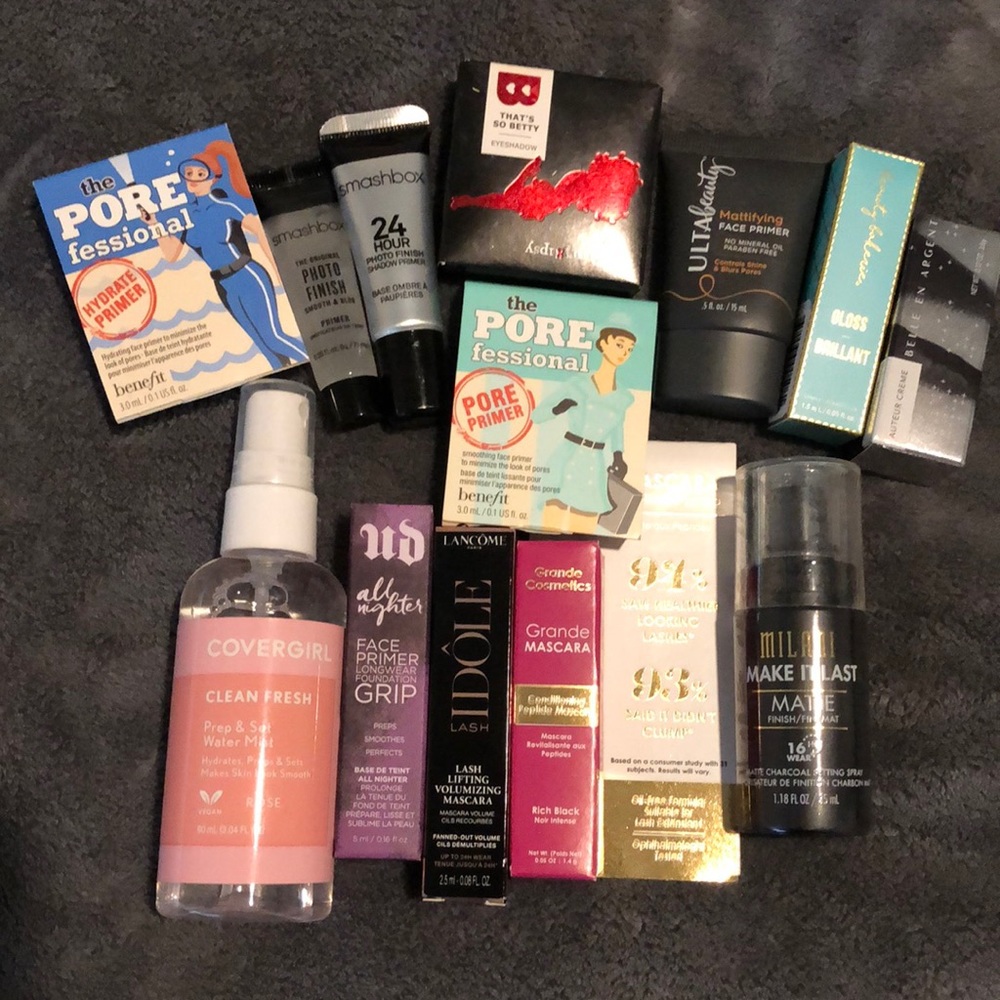 Makeup, Primer, and Setting Spray!